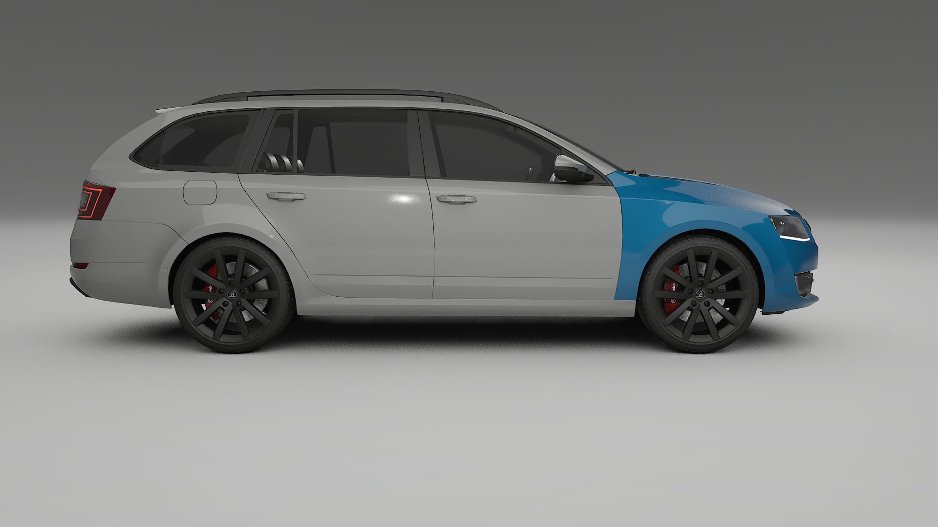 Folie de Protecție a Vopselei Škoda Octavia combi 5E | CrystalGuard TPU Transparent PPF Kit de Protecție Frontală