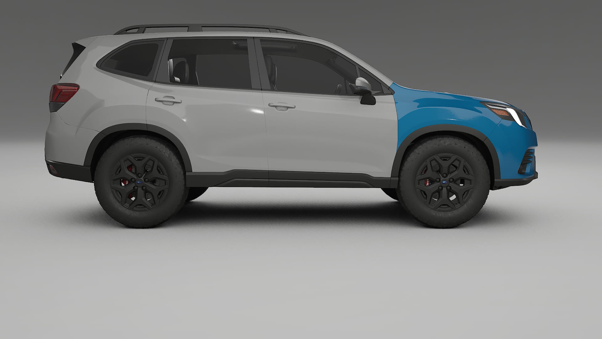 Folie de Protecție a Vopselei Subaru Forester V SK facelift LCI | CrystalGuard TPU Transparent PPF Kit de Protecție Frontală 2